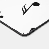 Motif de notes musicales (Coin)