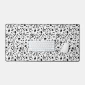 Motif de notes musicales (Clavier et souris)