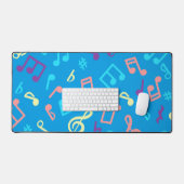Motif de notes musicales (Clavier et souris)