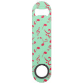 Motif de notes musicales (Devant)