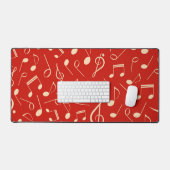 Motif de notes musicales (Clavier et souris)