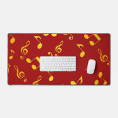 Motif de notes musicales (Clavier et souris)