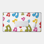 Motif de notes musicales (Clavier et souris)