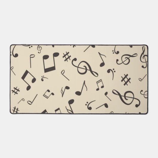 Motif de notes musicales (Recto)