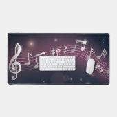 Motif de notes musicales (Clavier et souris)
