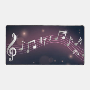 Motif de notes musicales
