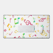 Motif de notes musicales (Clavier et souris)