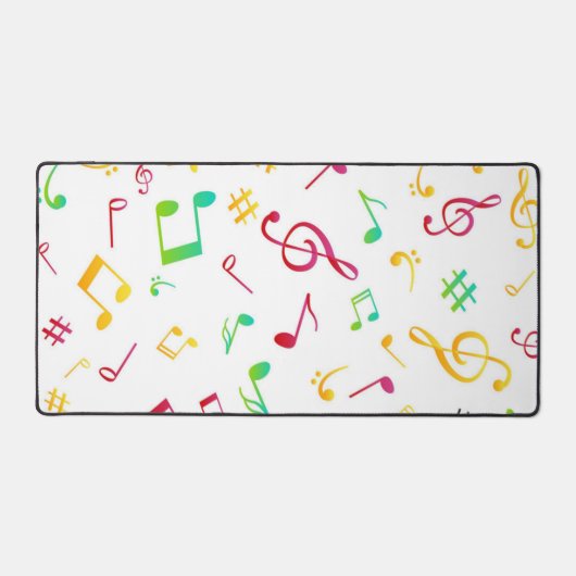 Motif de notes musicales (Recto)
