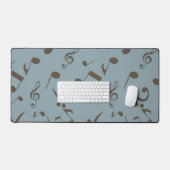Motif de notes musicales (Clavier et souris)