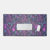 Motif de notes musicales (Clavier et souris)