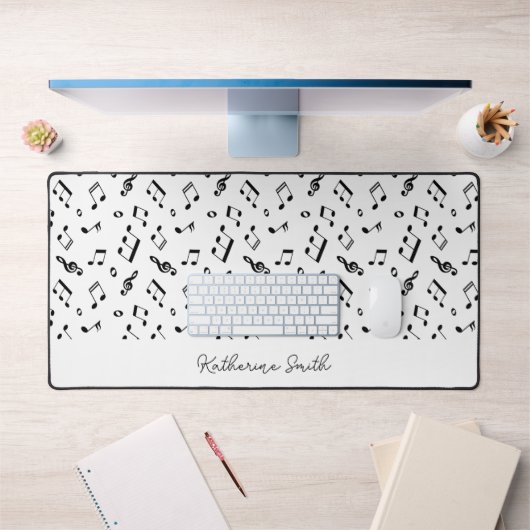 Motif de notes musicales personnalisées (Bureau 1)