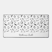 Motif de notes musicales personnalisées (Recto)