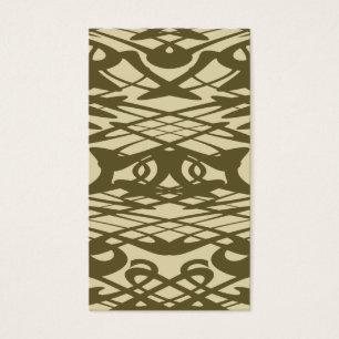 Motif de Nouveau d'art dans le beige et le Brown