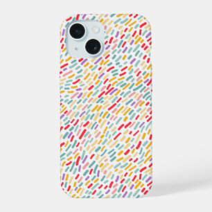 Motif de paillettes de bonbons sucrés