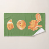 Motif de pain en forme d'animal adorable (Serviette à main)