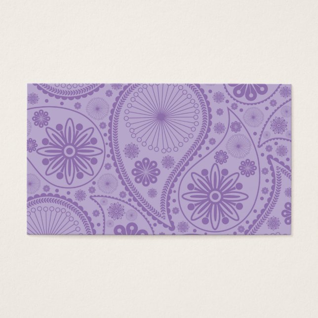Motif de paisley violet (Devant)