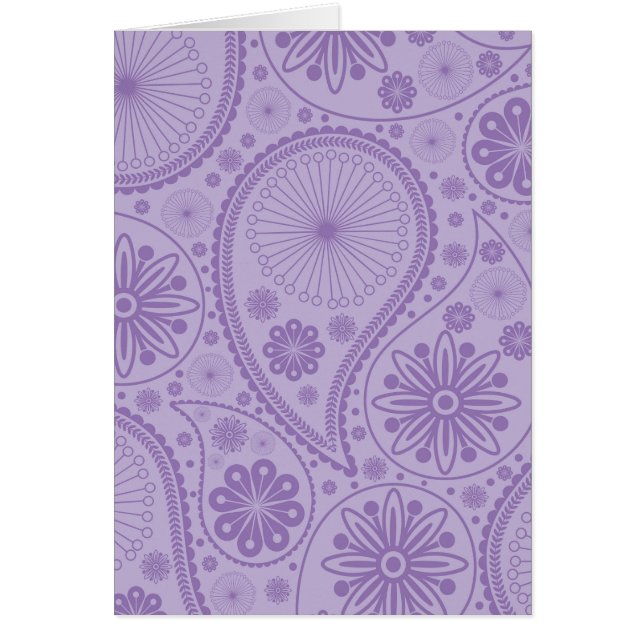 Motif de paisley violet (Devant)