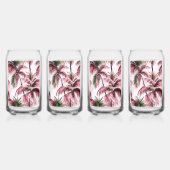 Motif de palme Ethereales rosé (Recto)