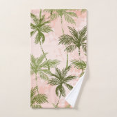 Motif de palmier (Serviette à main)