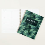 Motif de palmier tropical jungle verte gras<br><div class="desc">Motif de palmier tropical jungle verte gras</div>