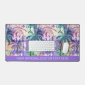 Motif de palmiers de texte personnalisé (Clavier et souris)