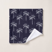 Motif de palmiers tropicaux moderne (Gant de toilette)
