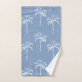 Motif de palmiers tropicaux moderne (Serviette à main)