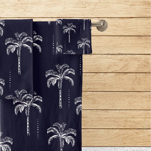 Motif de palmiers tropicaux moderne