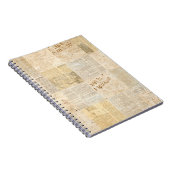Motif de papier journal grunge vieux journal retou (Côté Droit)
