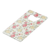 Motif de papier peint d'élégance des roses roses (Devant Angle)