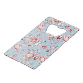 Motif de papier peint d'élégance des roses roses 2 (Devant Angle)