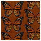 Motif de papillon de monarque de tissu d'art de (Fermer)