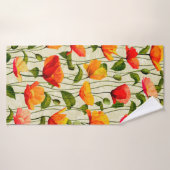 Motif de papillons numériques (Serviette de bain)