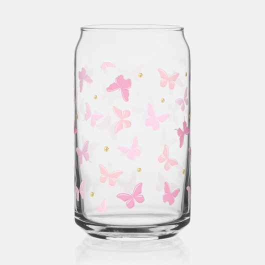 Motif de papillons roses mignons pour filles (Recto)
