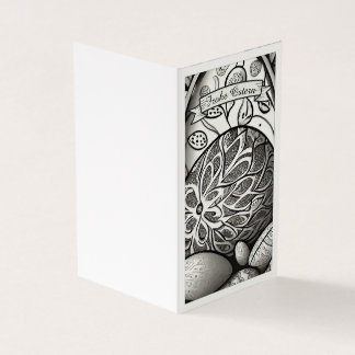 Motif de Pâques monochrome Cartoon avec œufs de Pâ