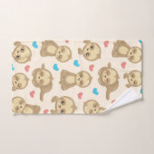 Motif De Parfums, Mignons Parfums, Coeurs (Serviette à main)