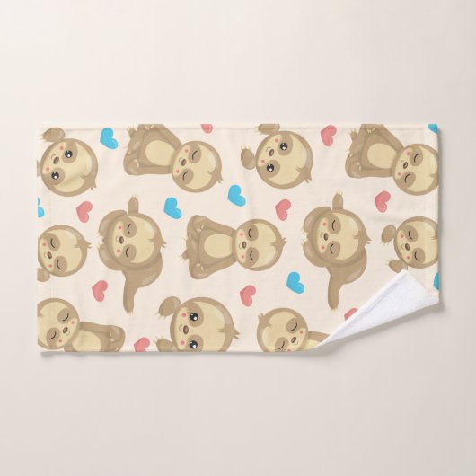 Motif De Parfums, Mignons Parfums, Coeurs (Serviette à main)