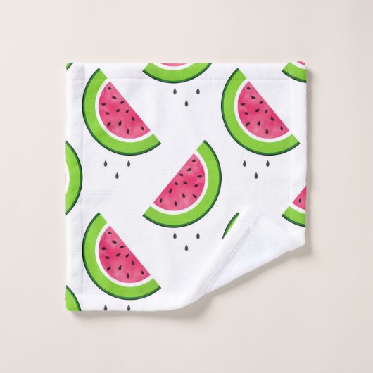 Motif de pastèque 2 (Gant de toilette)