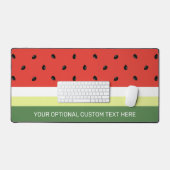 Motif de pastèque texte personnalisé (Clavier et souris)