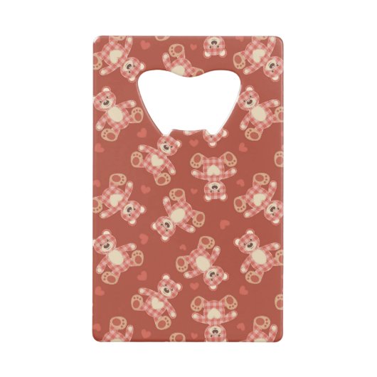 motif de patchwork d'ours (Devant)