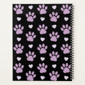 Motif De Pâtes, Pâtes Lilac, Coeurs, Votre Nom (Dos)