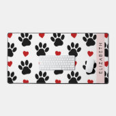 Motif De Pâtes, Pâtes Noires, Coeurs Rouges, Votre (Clavier et souris)