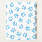 Motif De Pâtes, Poches De Chien, Bébé Pâtes Bleues (Dos)