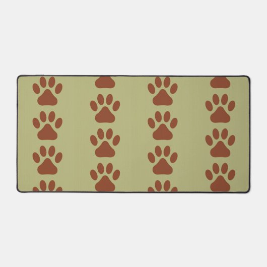 motif de patte Brown pour chien (Recto)