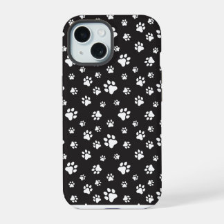 Motif de pattes noir et blanc
