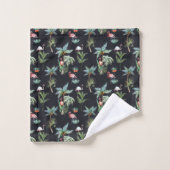 Motif de paume d'aquarelle (Gant de toilette)