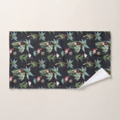 Motif de paume d'aquarelle (Serviette à main)