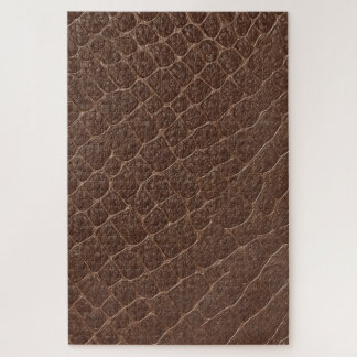 Motif de peau Reptile de puzzle impossible