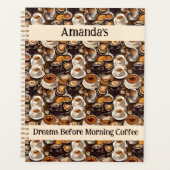 Motif de peinture à l'huile de café Cappuccino Per (Devant)