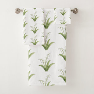 Motif de peinture de fleur de muguet